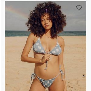 Billabong Wrangler Sweet Country Slide Tall Triangle Bikini Top